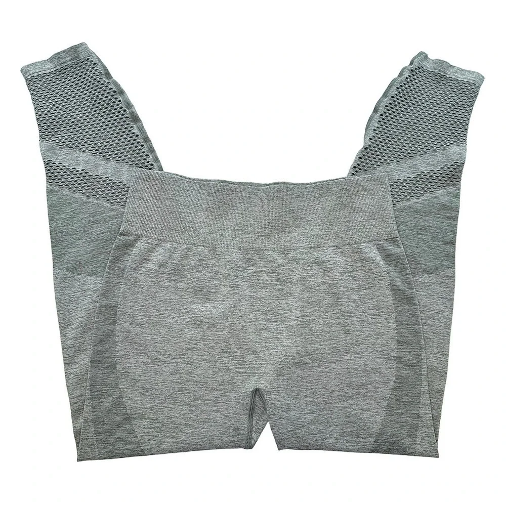 VICTORIA'S SECRET PINK Seamless Leggings • Large •‎ heather green